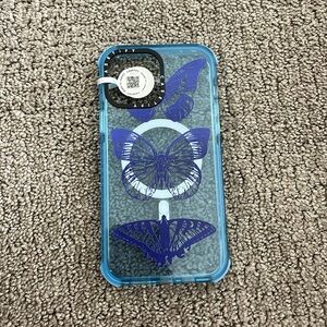 Casetify Blue Butterfly iPhone 13 Pro Max Case